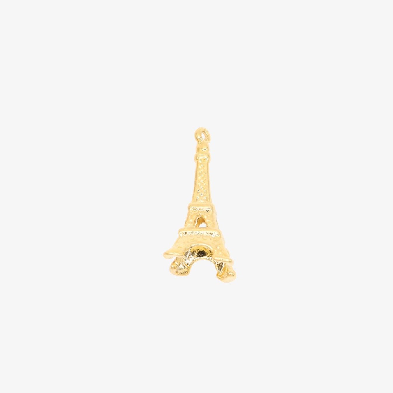 Eiffel Tower Charm 14K Gold - GoldandWillow